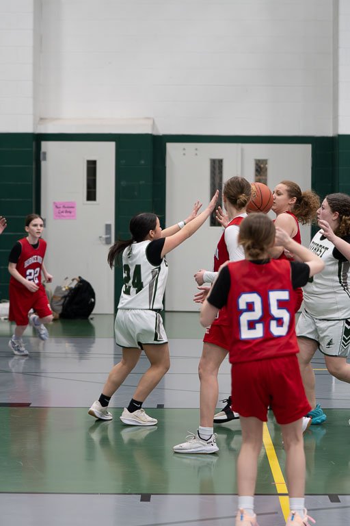 Horace Mann 7B  Girls Basketball Vs DCE
 Hero