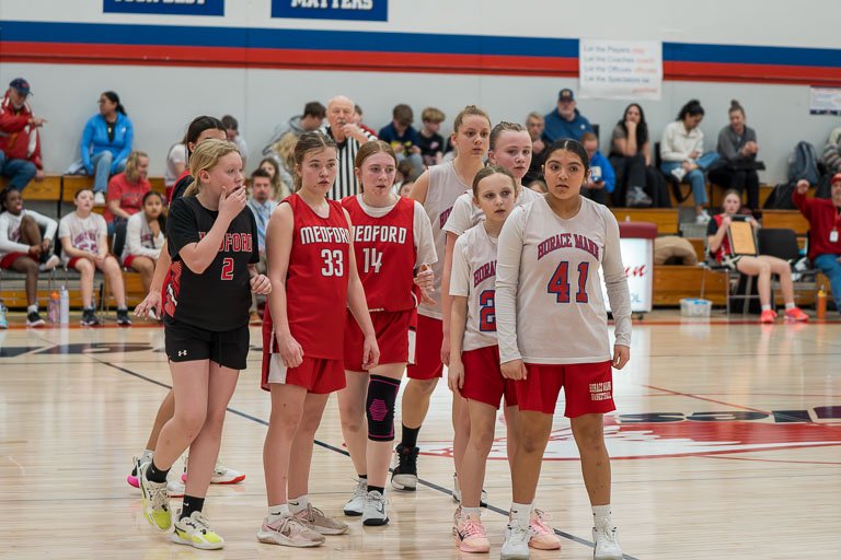Horace Mann 7B  Girls Basketball Vs Medford
 Hero